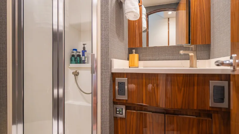 Slide: The Image of Luxury Ensuite Bathroom with Shower - 81