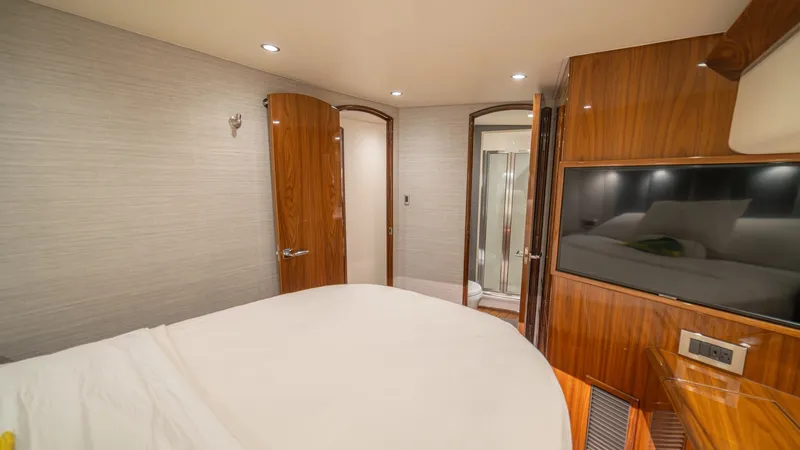 Slide: The Image of Master Stateroom with Ensuite Access - 90