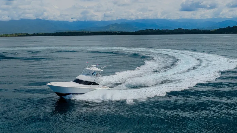 Slide: The Image of Aerial View of Yacht in Motion - 26