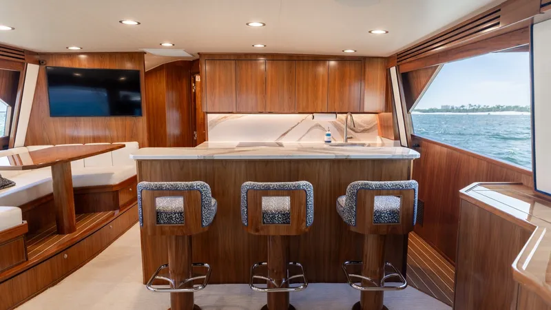 Slide: The Image of Galley with Bar Seating - 15