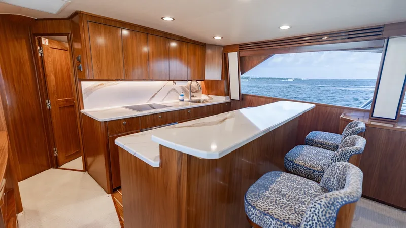 Slide: The Image of Galley with Breakfast Bar Seating - 17