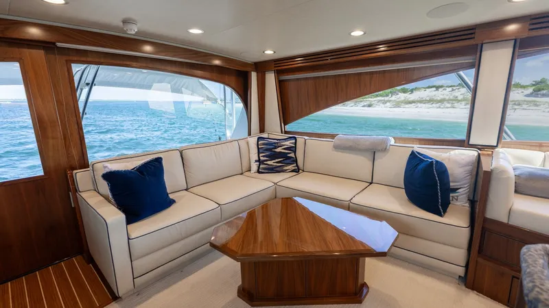 Slide: The Image of Elegant Salon with Ocean Views - 13