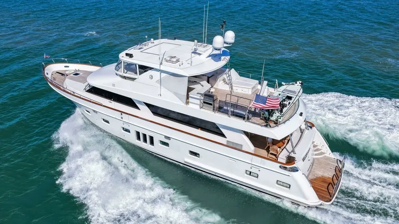 Slide: The Image of 2010 83 Ocean Alexander Motor Yacht 'Relentless' - 83