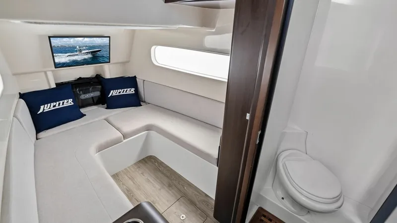 Slide: The Image of 2020 Jupiter 43 Center Console MENACE V-Berth/Head - 35