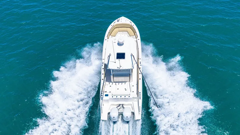 Slide: The Image of Aerial View of Aft Deck and Engines - 49