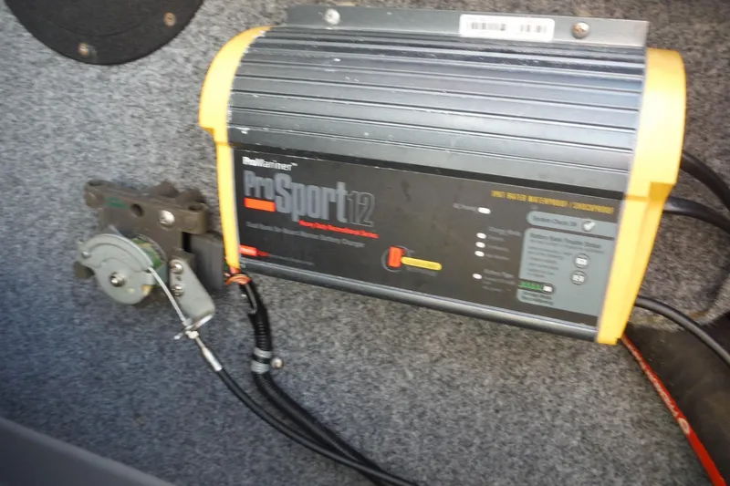 Slide: The Image of Battery charger in a 2011 Yamaha Boats 242 Limited, featuring ProMariner ProSport12. - 27