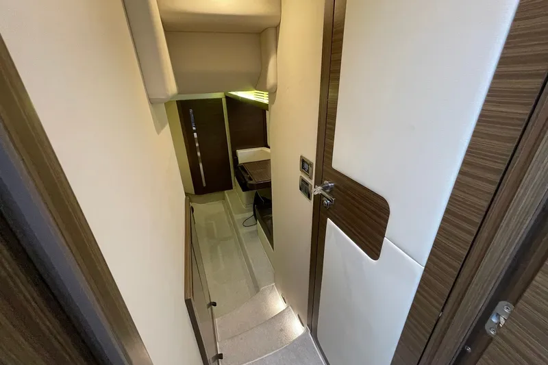 Slide: The Image of COMPANIONWAY LEADING AFT TO THE FULL BEAM MASTER SUITE!! - 33