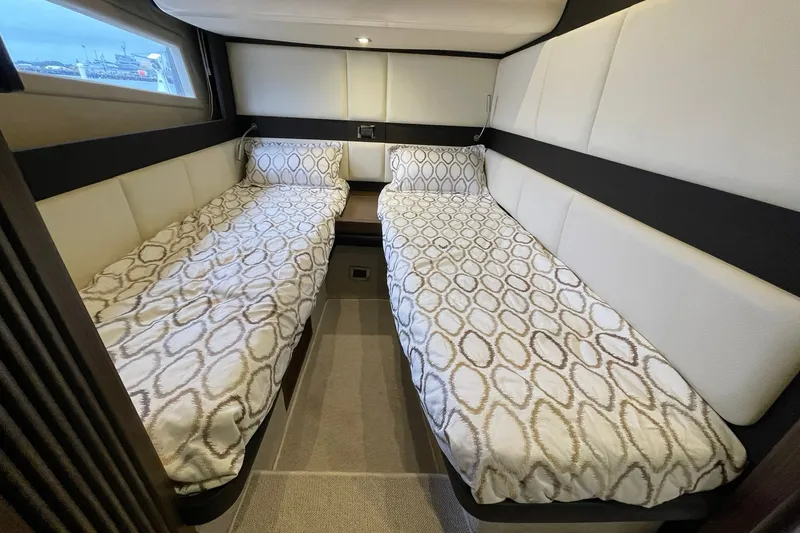 Slide: The Image of TWIN BUNKS IN THRID STATEROOM LOOKING AFT - 62