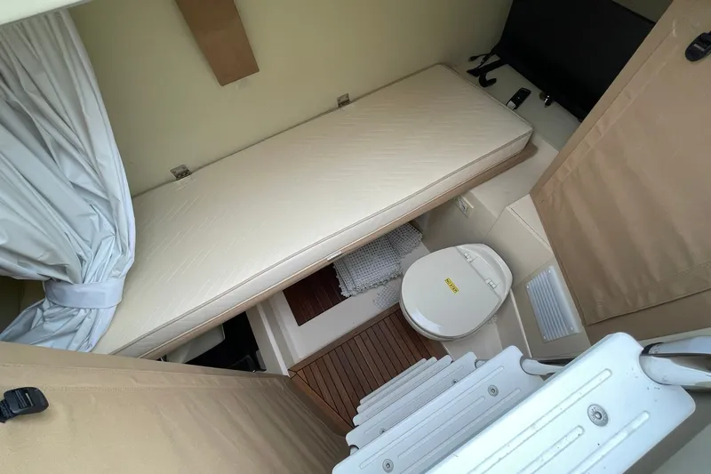 Slide: The Image of FULLY EQUIPPED CREW QUARTERS WITH AC/HEAT, VACU-FLUSH FRESH WATER TOILET, SINK & ENTERTAINMENT CENTER - 81