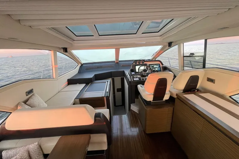 Slide: The Image of HELM DECK & COMPANION LOUNGE SEATING LOOKING FORWARD - 15