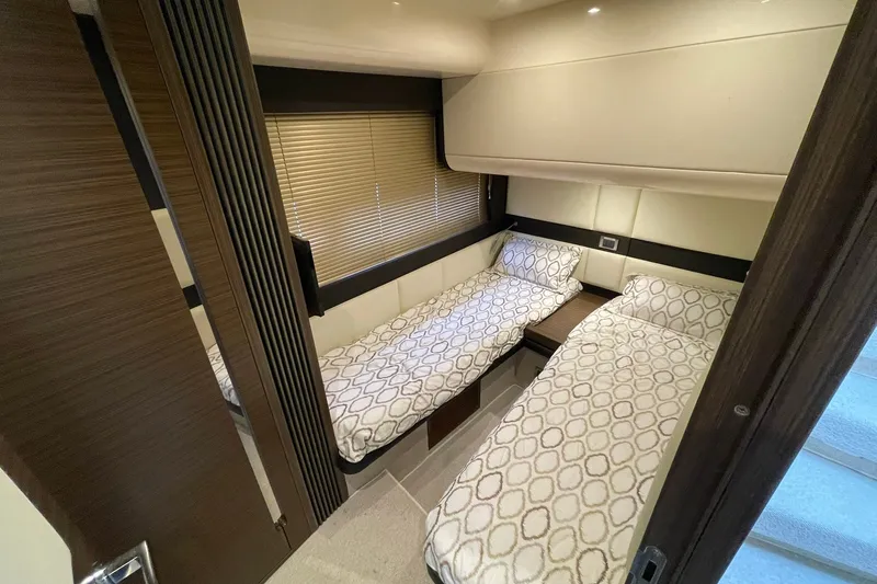 Slide: The Image of THIRD STATEROOM WITH BLINDS DOWN FOR PRIVACY - 64
