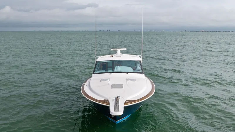 Slide: The Image of Bow View of Hatteras GT45X - 9