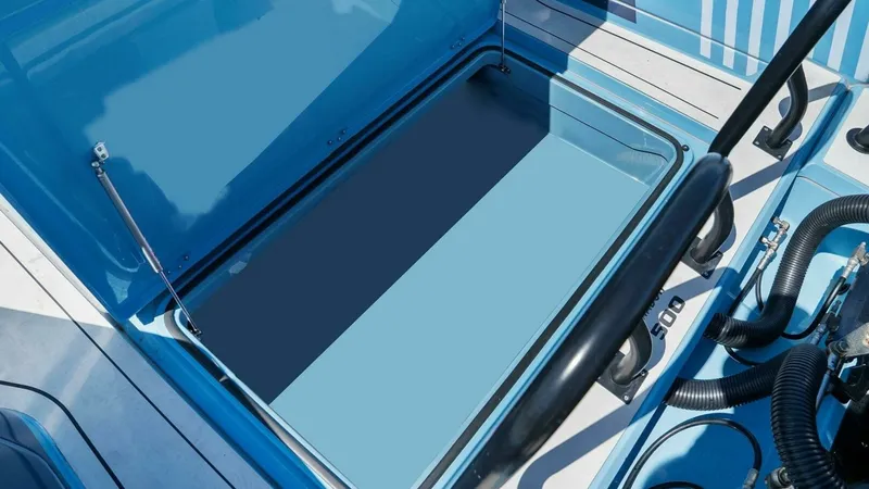 Slide: The Image of 2022 Axopar Brabus Shadow 500 TT - Aft Deck Storage - 32