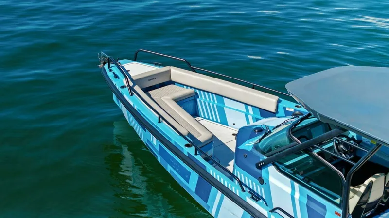 Slide: The Image of 2022 Axopar Brabus Shadow 500 TT - Bow Aerial - 39