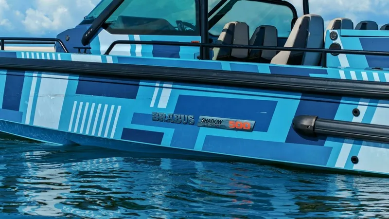 Slide: The Image of 2022 Axopar Brabus Shadow 500 TT - Port Details - 40