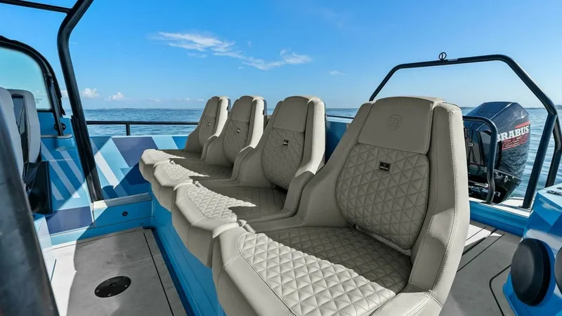 Slide: The Image of 2022 Axopar Brabus Shadow 500 TT - Helm Seating - 3