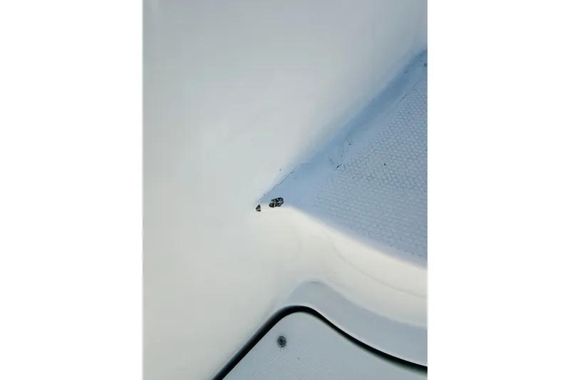 Slide: The Image of Close-up of 2001 Carver 444 Cockpit Motor Yacht deck detail. - 31