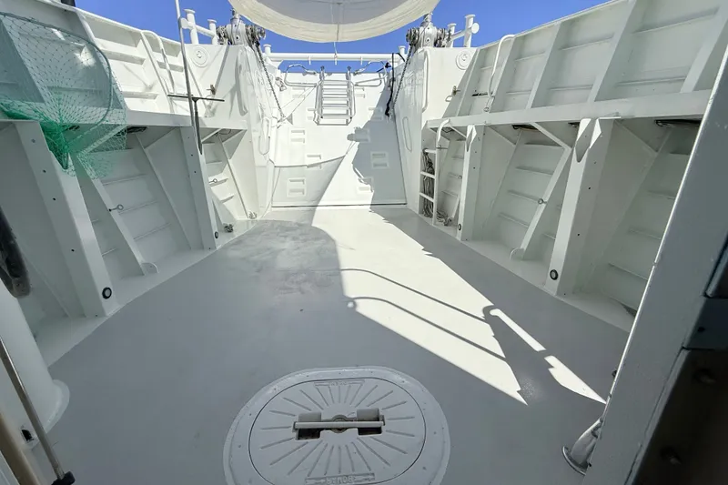 Slide: The Image of Spacious deck of 2013 Silver Ships Inc Barrows 60, featuring sturdy construction and ample storage. - 11
