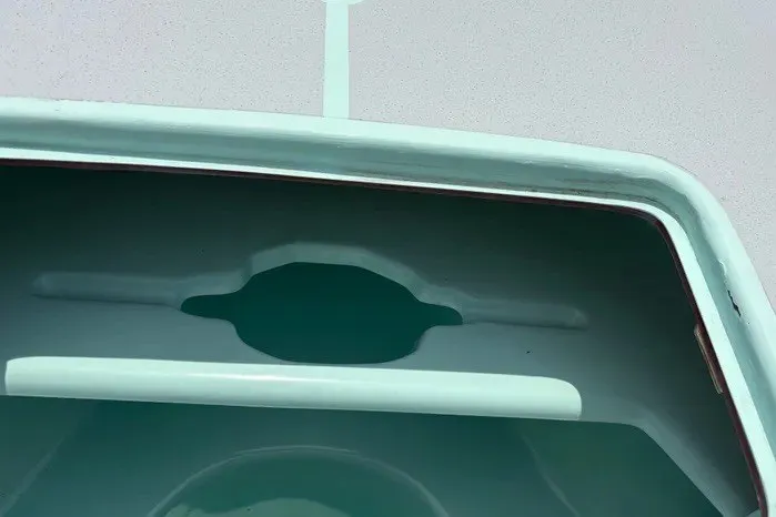 Slide: The Image of 2024 Exuma 22 boat interior detail with sleek design and modern finish. - 36