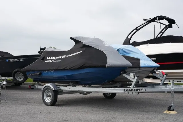 Slide: The Image of 2024 Yamaha WaveRunner FX Cruiser HO on trailer - 1