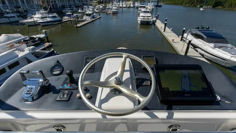 Slide: The Image of 52_2827464_2005_76_whiticar_enclosed_bridge_badonkadonk_flybridge_3 - 53