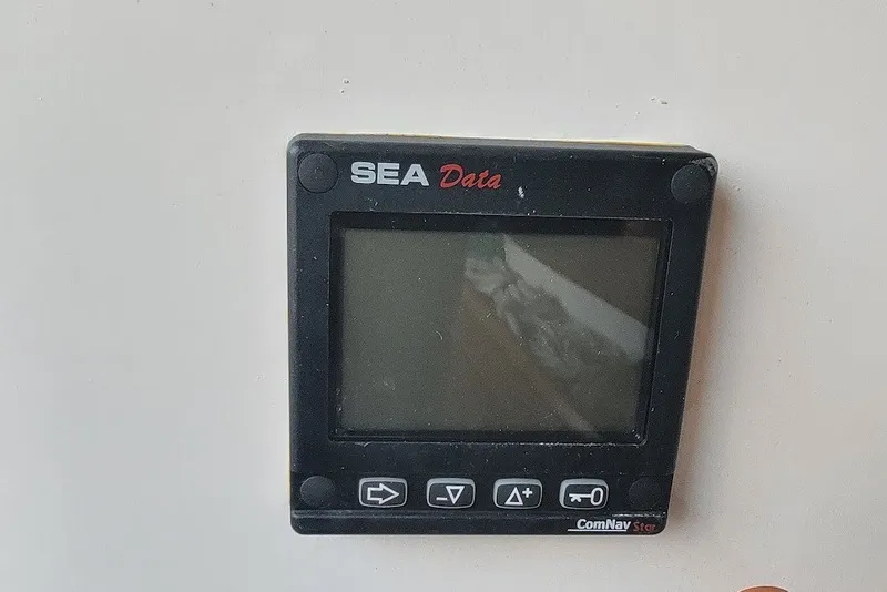 Slide: The Image of SEA Data display on 2006 Ensign 23 Ensign #2015, featuring control buttons. - 12
