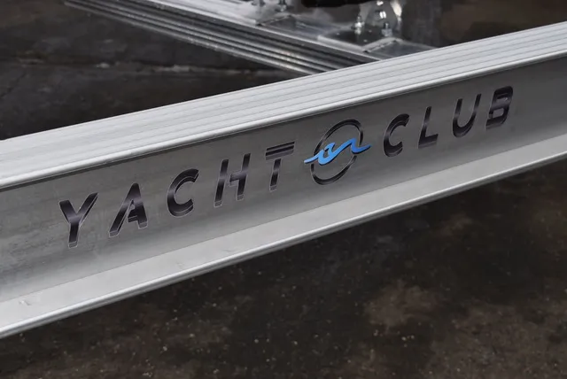 Slide: The Image of Yacht Club Trailers 29-10000 Aluminum tandem axle bunk boat trailer 2026 - 12