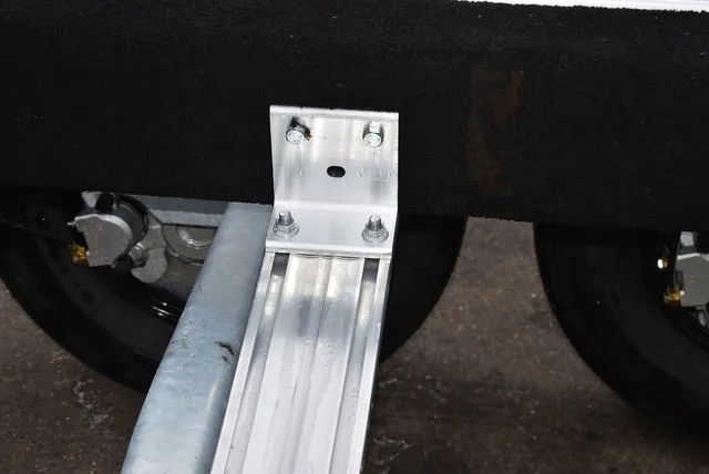 Slide: The Image of Yacht Club Trailers 29-10000 Aluminum tandem axle bunk boat trailer 2026 - 14