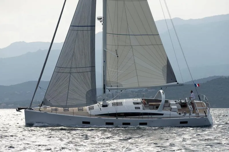The Image of 2025 Jeanneau Yacht 65 sailing on open water. - 0