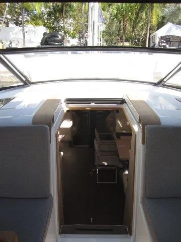 Slide: The Image of Interior view of 2025 Jeanneau Yacht 65, showcasing modern design and spacious layout. - 45