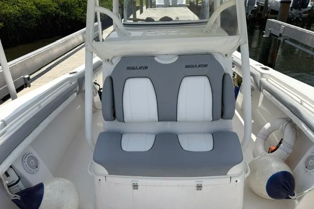 Slide: The Image of Forward console seats, cooler beneath - 7