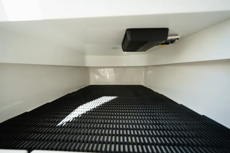 Slide: The Image of Interior view of 2025 Valhalla V-33, featuring sleek design and modern technology. - 39