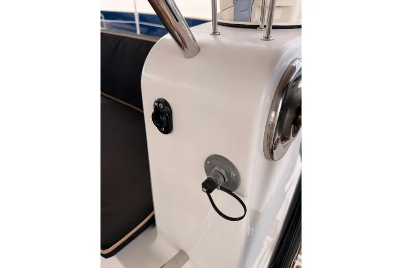 Slide: The Image of Close-up of Jeanneau Sun Odyssey 469 yacht's control panel, 2015 model. - 29