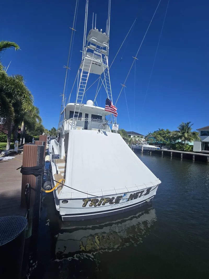 Slide: The Image of Hatteras 82 Convertible 1994 - 66