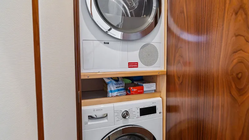 Slide: The Image of Laundry Station in Companionway Closet - 18