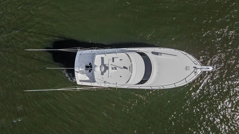 Slide: The Image of Aerial View of Flybridge and Deck - 62