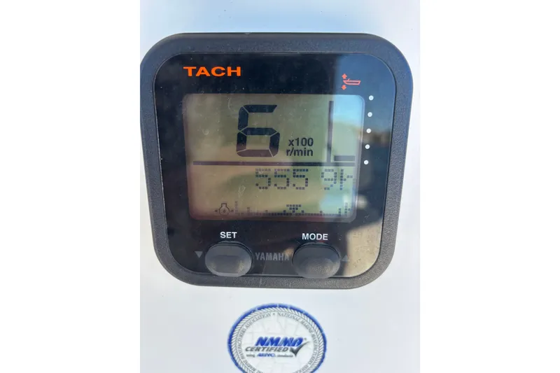 Slide: The Image of Yamaha tachometer display on 2012 Sea Fox 256 Center Console boat. - 13