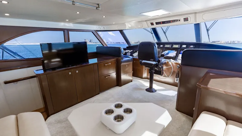Slide: The Image of 2015 Viking 76 Enclosed Bridge- CHULA- Enclosed Bridge - 42