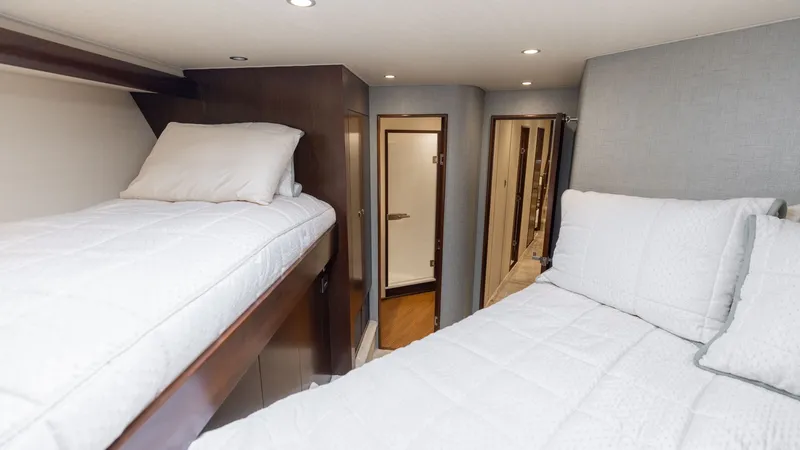 Slide: The Image of 2015 Viking 76 Enclosed Bridge- CHULA- Forward Stateroom - 24