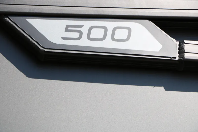 Slide: The Image of Close-up of a sign with the number 500 on a boat. - 16