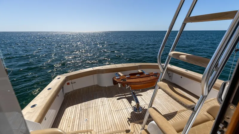 Slide: The Image of Spacious Aft Deck with Ladder - 39
