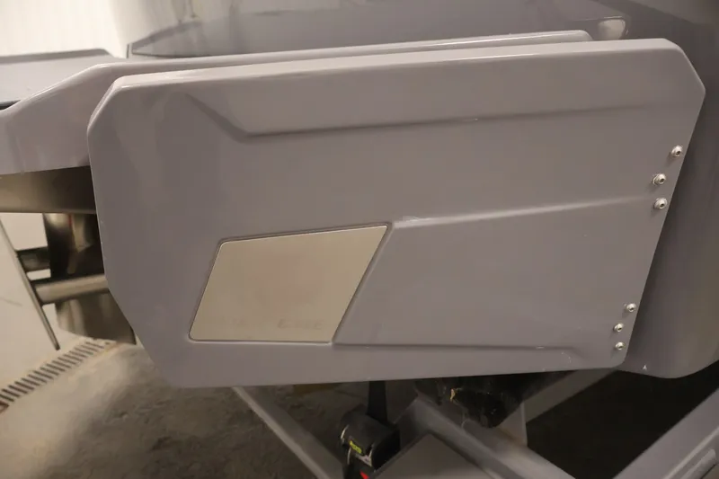 Slide: The Image of Close-up of a 2025 Axis T250 boat detail, showcasing sleek design and craftsmanship. - 55