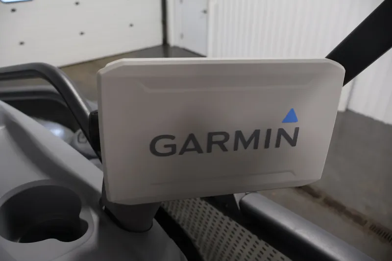 Slide: The Image of Garmin device on 2023 Sea-Doo Switch Sport Compact watercraft dashboard. - 18