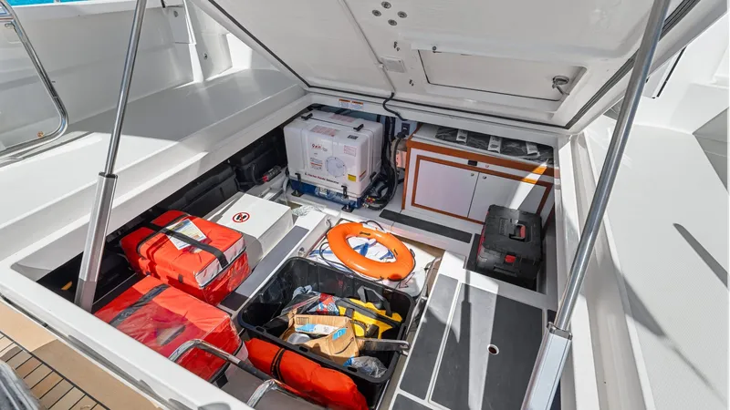Slide: The Image of Spacious Aft Storage Compartment - 30