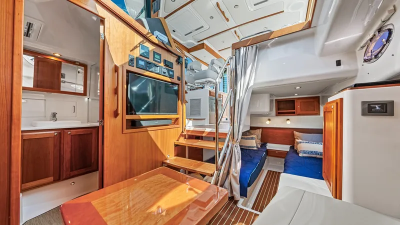 Slide: The Image of Elegant Cabin Interior with Lounge - 17