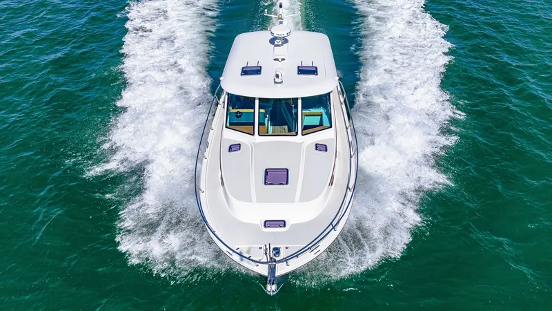 Slide: The Image of Aerial View of Bow Underway - 49