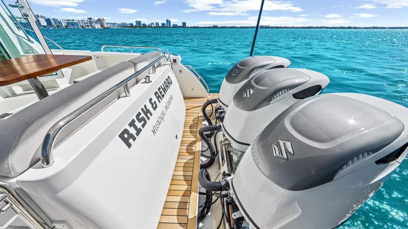 Slide: The Image of Aft Deck with Triple Engines - 34