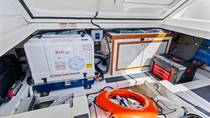 Slide: The Image of Engine Room with Generator Access - 32