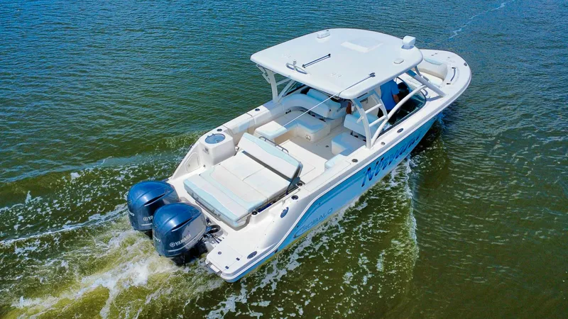 Slide: The Image of Robalo R317 Dual Console 2019 - 2