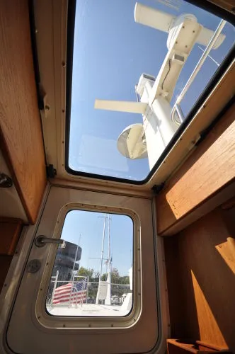 Slide: The Image of Flybridge Companionway - 35